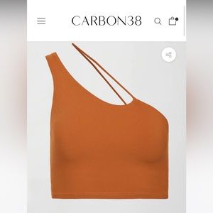 New carbon 38 sports bra one shoulder